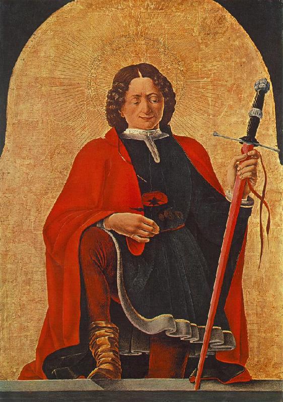 COSSA, Francesco del St Florian (Griffoni Polyptych) dsf oil painting image